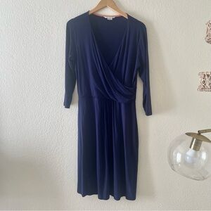 Boden Faux Wrap Jersey Dress